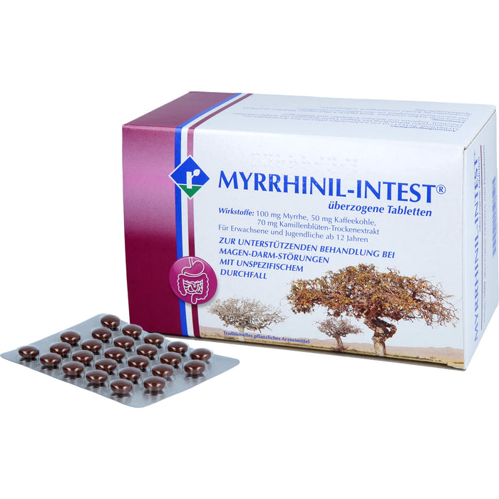 MYRRHINIL-INTEST überzogene Tabletten, 500 St. Tabletten