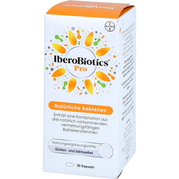 IberoBiotics Pro Kapseln mit vermehrungsfähigen Bakterienstämmen, 30 St. Kapseln