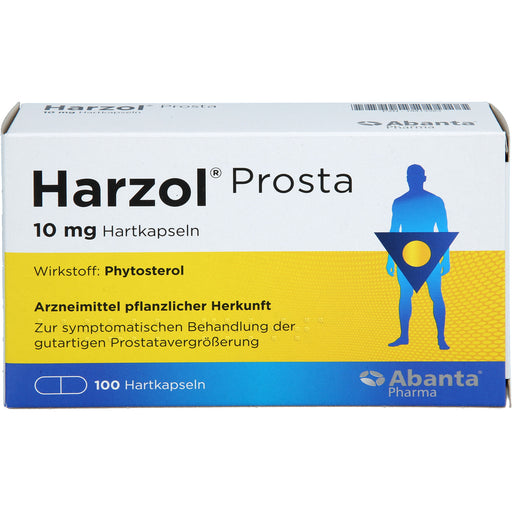 Harzol Prosta 10 mg Hartkapseln bei gutartiger Prostatavergrößerung, 100 St. Kapseln