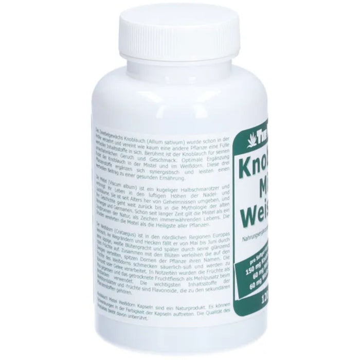 The Nutri Store Knoblauch Mistel Weissdorn Kapseln, 120 pcs. Capsules