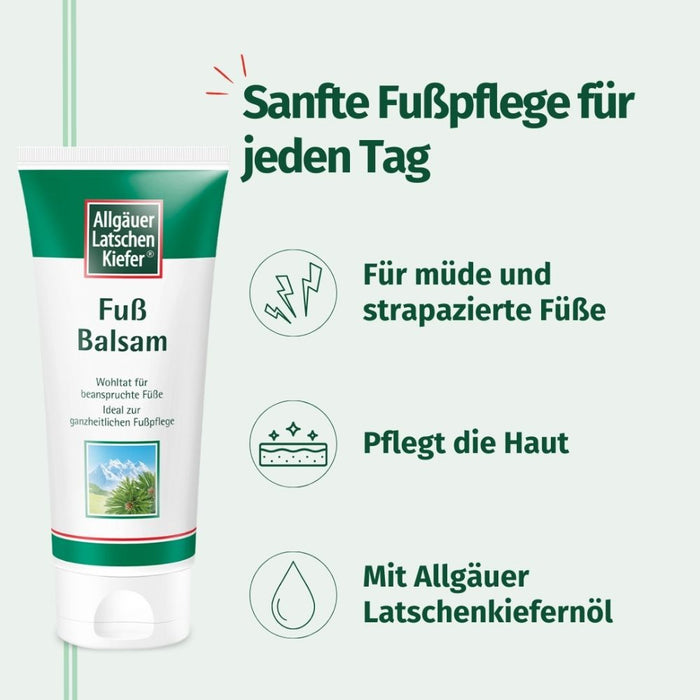 Allgäuer Latschenkiefer Fußbalsam, 100 ml Cream
