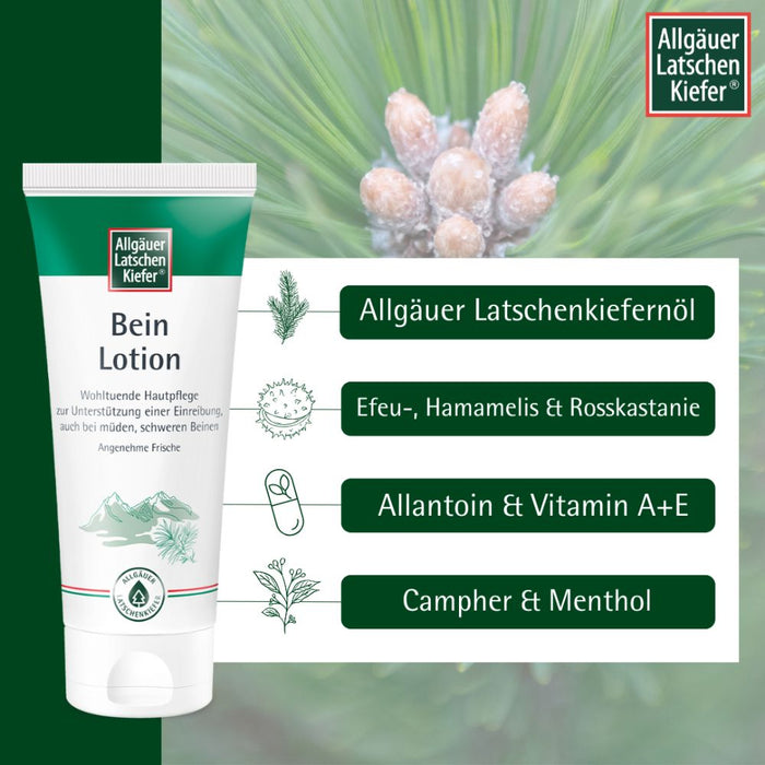 Allgäuer Latschenkiefer Beinlotion, 100 ml Lotion