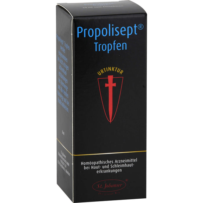 Propolisept Tropfen bei Haut- und Schleimhauterkrankungen, 50 ml Solution