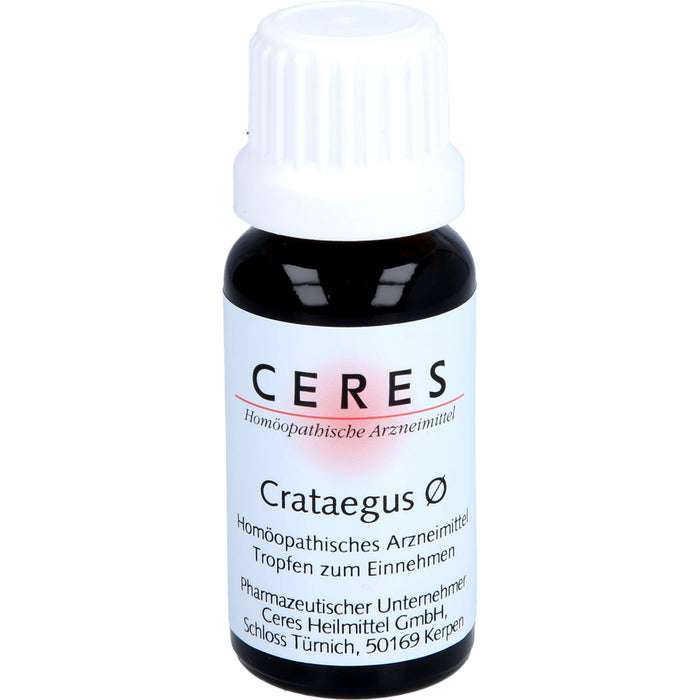 CERES Crataegus ø Urtinktur, 20 ml Lösung