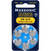 Batterie für Hörgeräte MAXSONIC PR 675, 6 St 