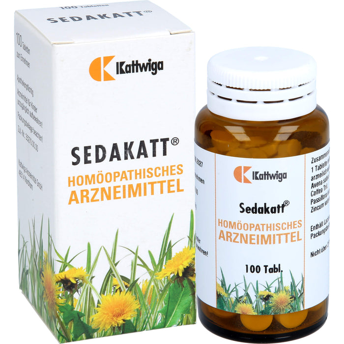 Sedakatt, 100 pcs. Tablets