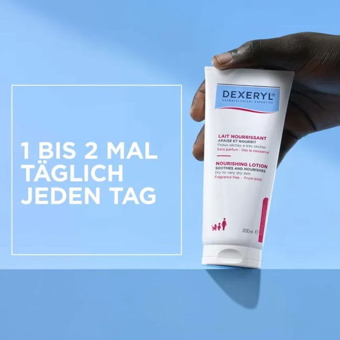 DEXERYL Pflegelotion für trockene bis sehr trockene Haut, 200 ml Creme