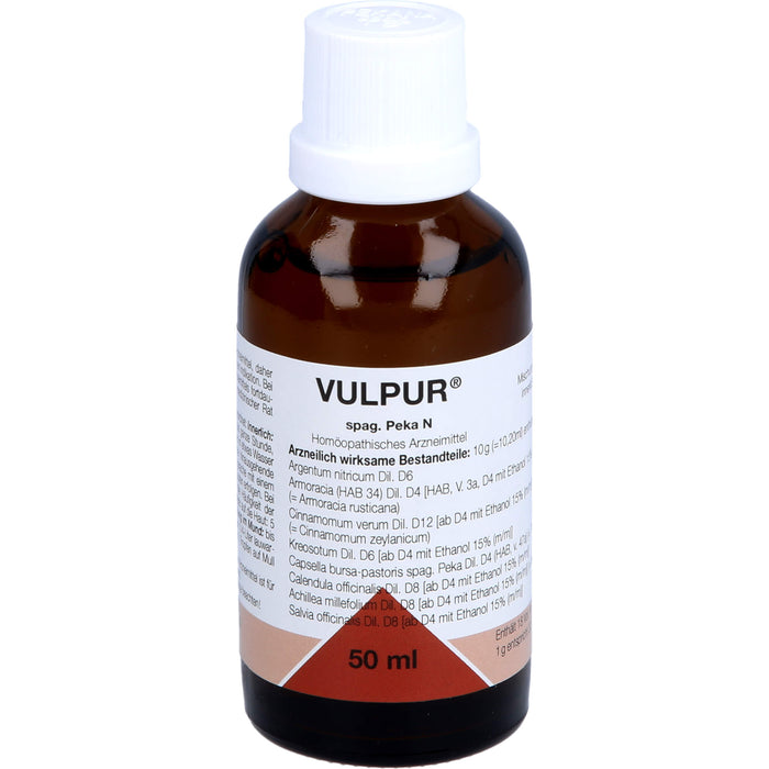 VULPUR spag. Peka N Mischung, 50 ml Solution