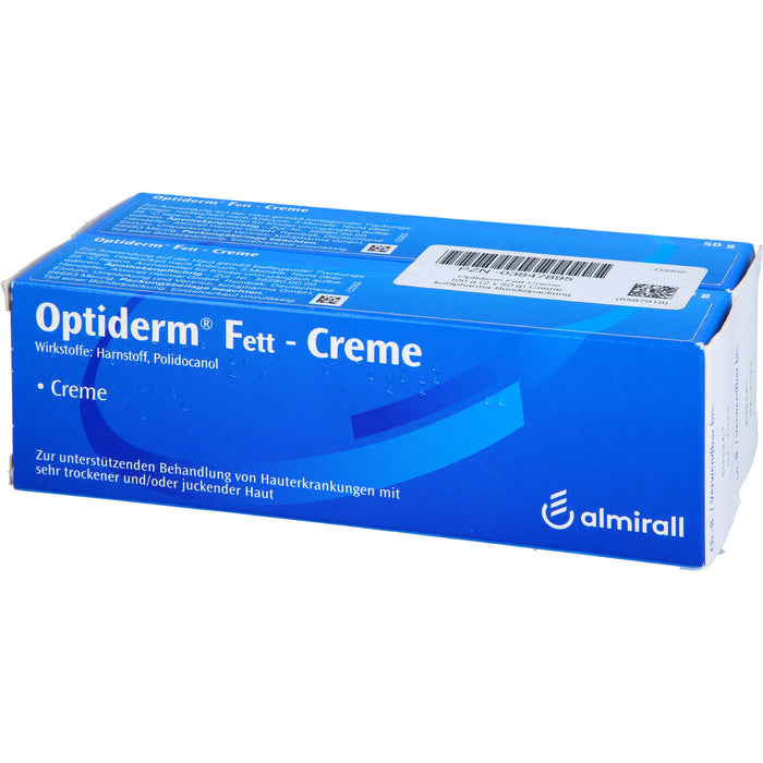 Optiderm Fettcreme bei sehr trockener und/oder juckender Haut, 100 g Crème