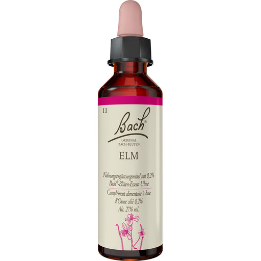 Bach Original Bach-Blüten Nr. 11 Elm Ulme Tropfen, 20 ml Lösung