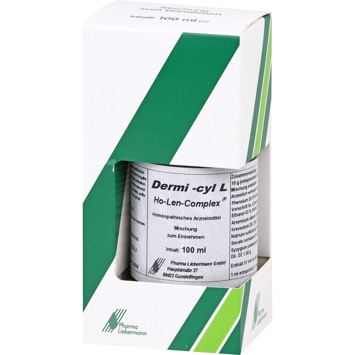 Dermi-Cyl L Ho-Len Complex Haut Tropfen, 100 ml TRO