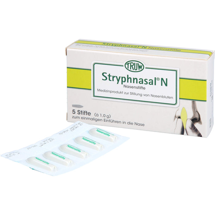 Stryphnasal N Nasenstifte, 5 pc Plume