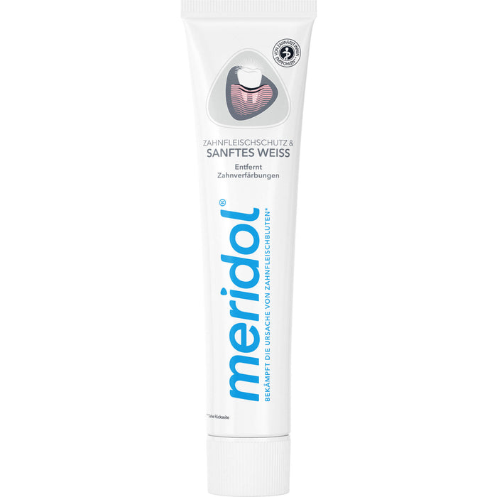 Meridol Sanftes Weiss Zahnpasta, 75 ml Toothpaste