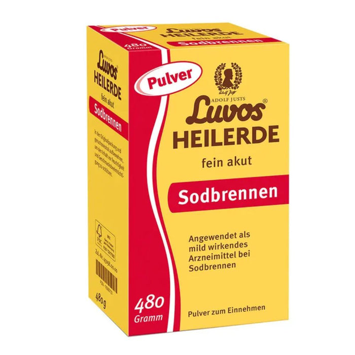 Luvos Heilerde fein akut bei Sodbrennen, 480 g Pulver