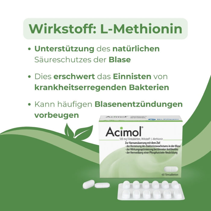 Acimol 500 mg Filmtabletten, 96 pcs. Tablets