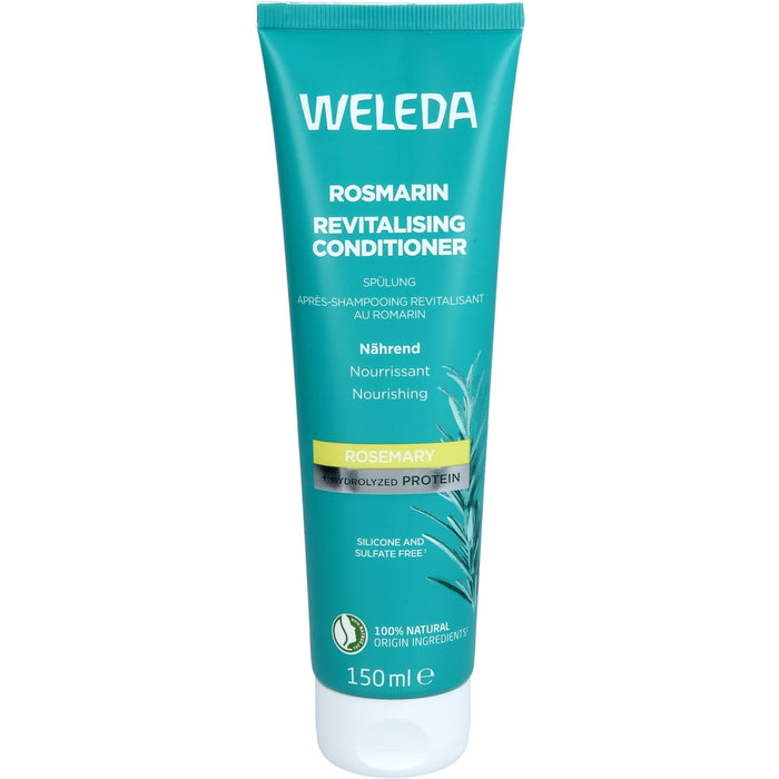 WELEDA vitalisierende Rosmarin-Spülung nährt und verleiht einen natürlichen Glanz, 150 ml Creme