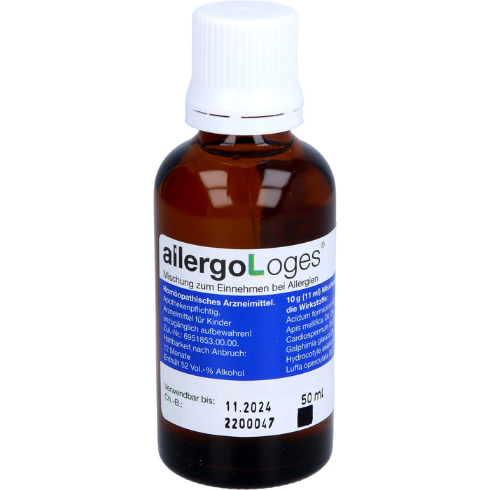 allergo-loges  Mischung zum Einnehmen, 50 ml Lösung