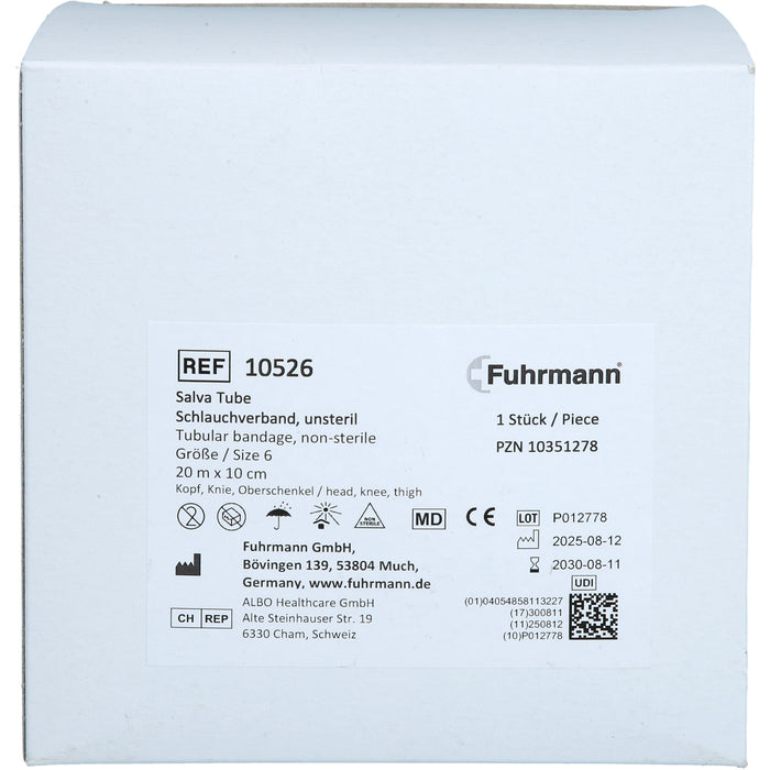 Schlauchverband 20mx10cm Größe 6 Salva Tube, 1 St VER