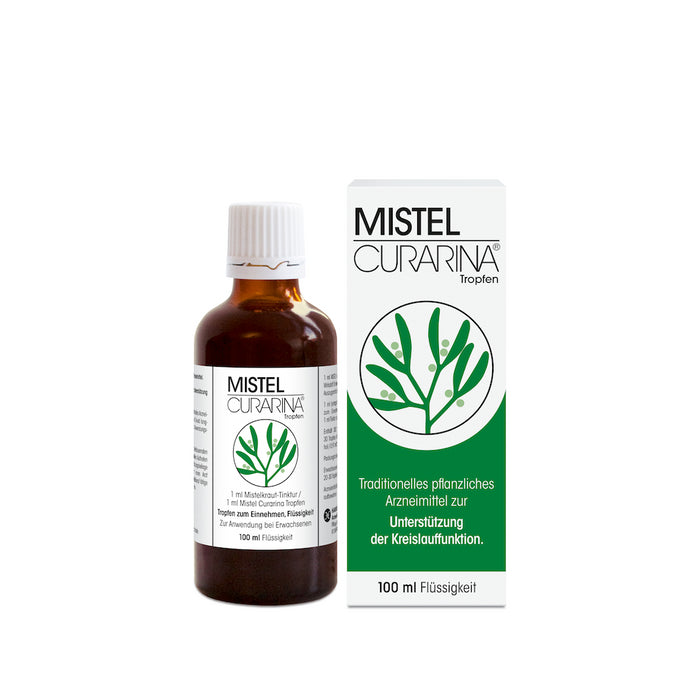Mistel Curarina Tropfen zur Unterstützung der Kreislauf-Funktion, 100 ml Solution