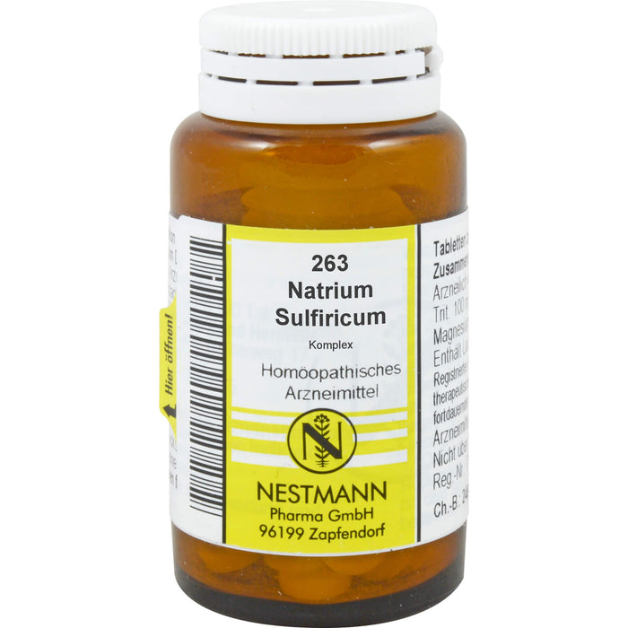Natrium sulfuricum Komplex Nr. 263 Tbl., 120 St TAB