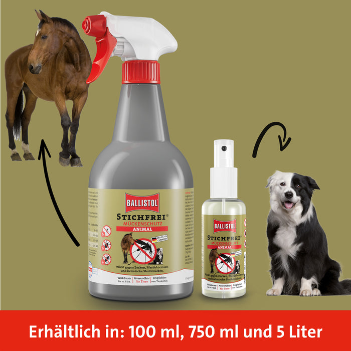 Stichfrei Animal Sprühflasche, 100 ml Solution
