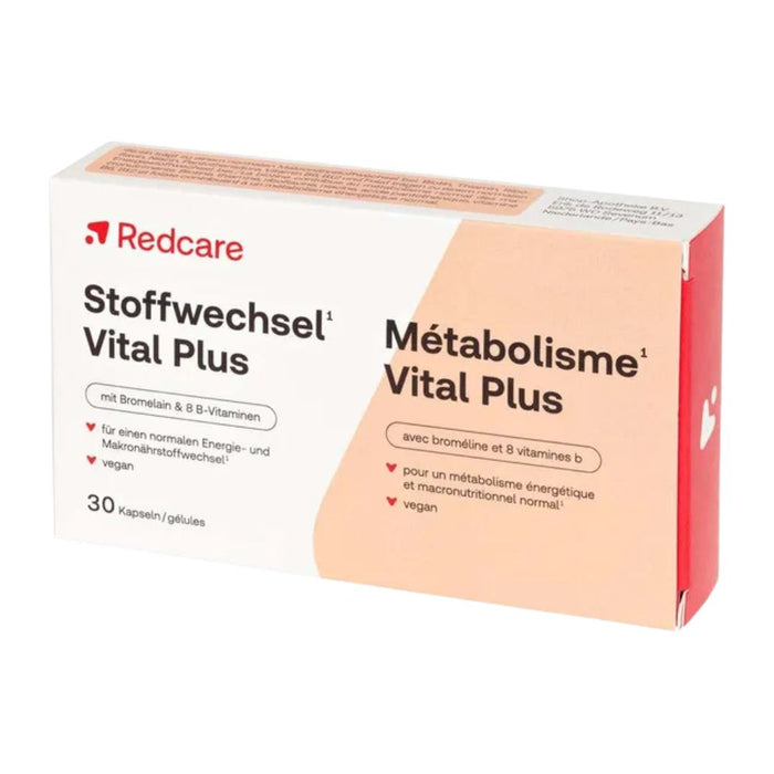 Redcare Stoffwechsel Vital Plus Kapseln, 30 St. Kapseln