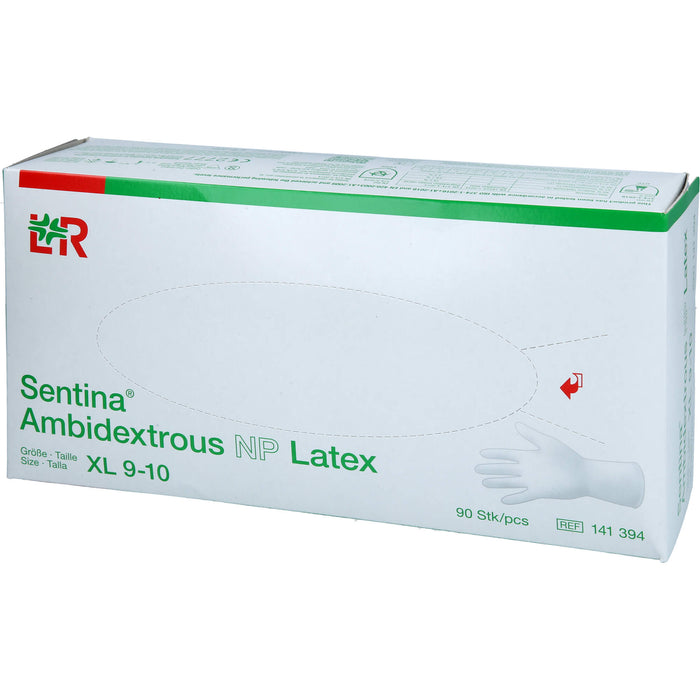 Sentina Ambidextrous XL ungepudert Handschuhe, 90 pc Gants