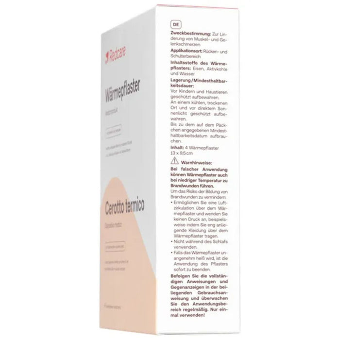 Redcare Wärmepflaster, 4 pc Pansement