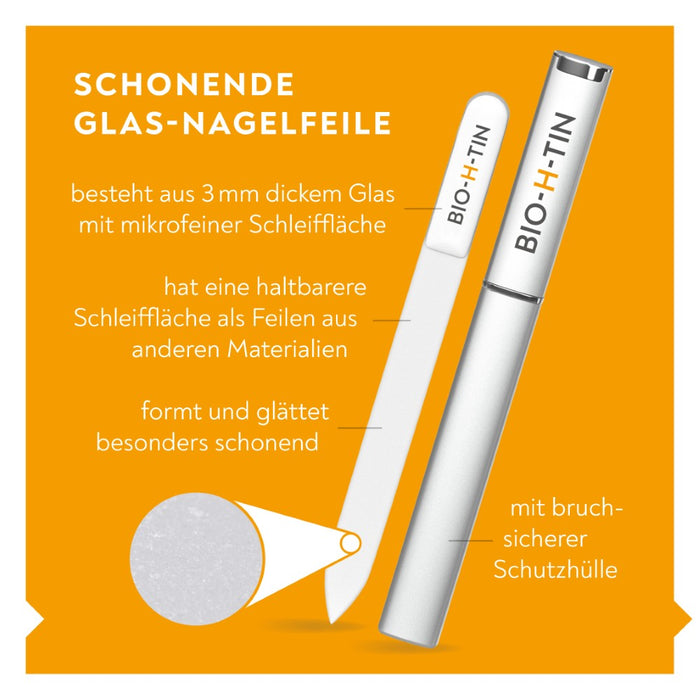 BIO-H-TIN Glas-Nagelfeile, 1 pcs. File