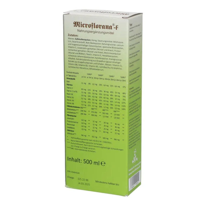 Microflorana-F Fluid, 500 ml Lösung