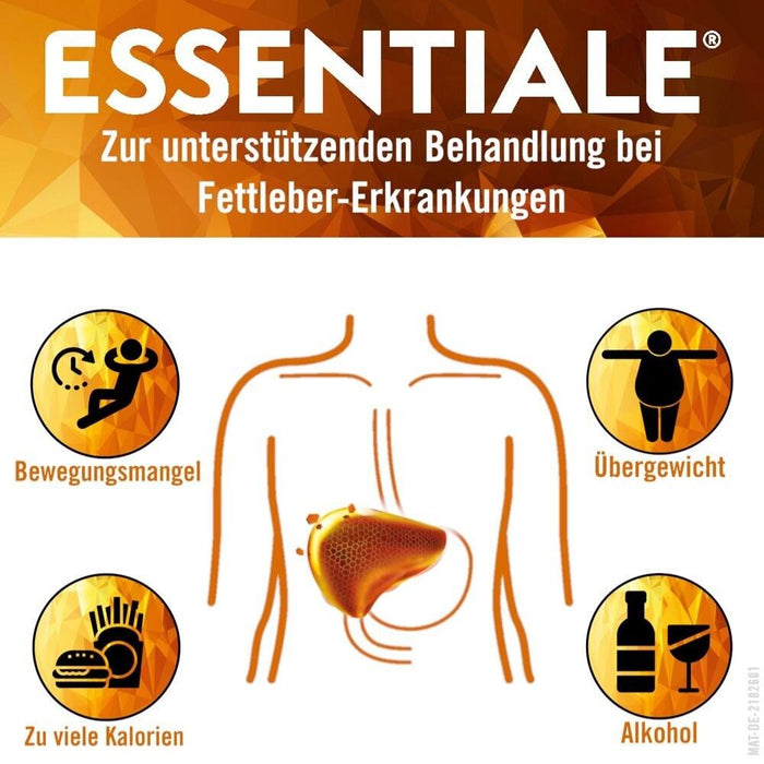 EMRA-MED Essentiale Kapseln 300 mg bei akuten und chronischen Lebererkrankungen Reimport EMRAmed, 250 St. Kapseln