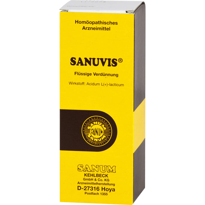 SANUM-KEHLBECK Sanuvis flüssige Verdünnung, 100 ml Lösung