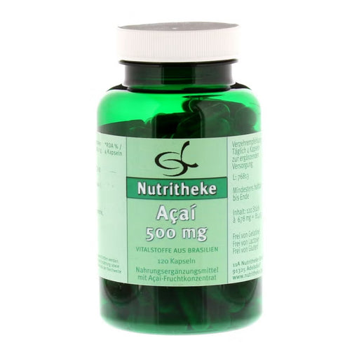 Green Line Nutritheke Acai 500 mg Kapseln, 120 St. Kapseln
