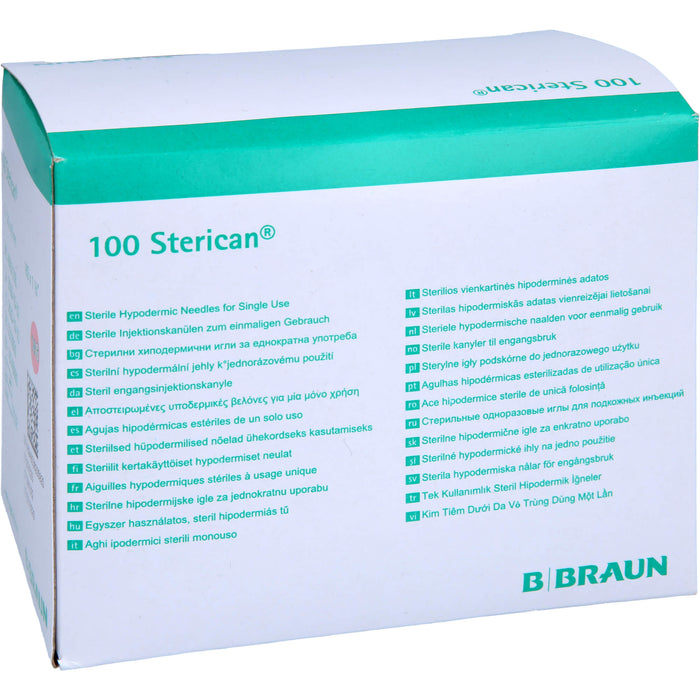 Sterican Einmalkanüle 18G 1,20 x 40 mm Kurzschliff, 100 St. Kanülen