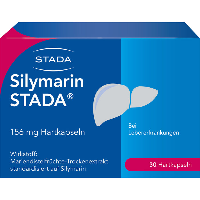 STADA Silymarin 156 mg Hartkapseln bei Lebererkrankungen, 30 St. Kapseln