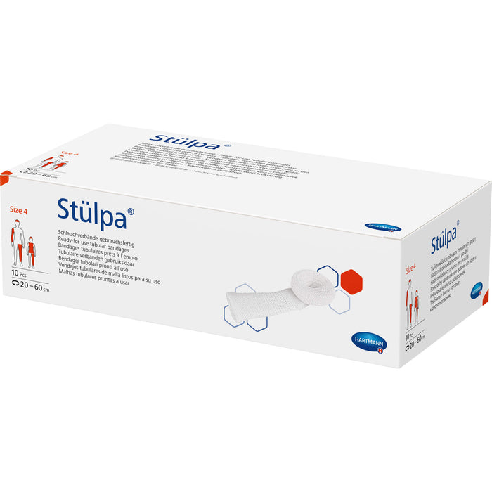 Stülpa Schlauchverbände gebrauchsfertig 20 - 60 cm Gr. 4, 10 St. Verband