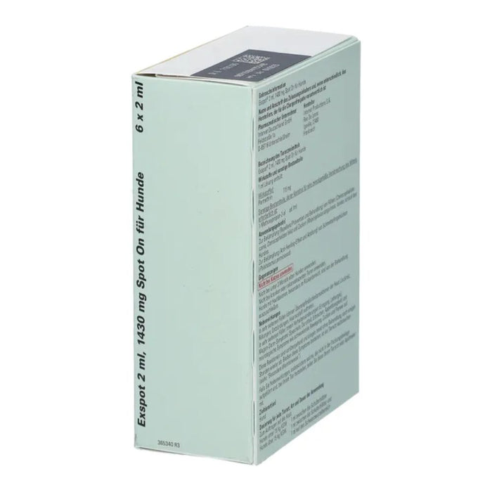 exspot Lösung bei Floh und Zeckenbefall, 12 ml Lösung