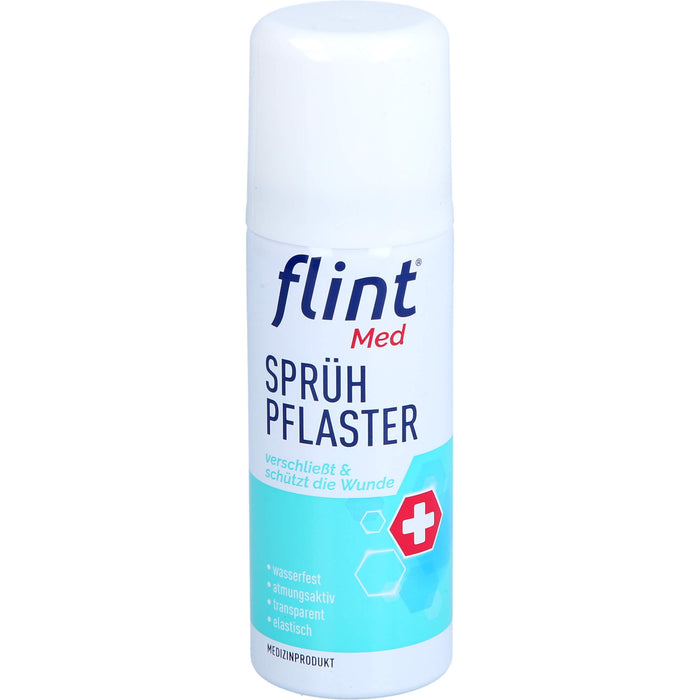 flint Med Sprühpflaster verschließt die Wunde sofort, 50 ml Solution