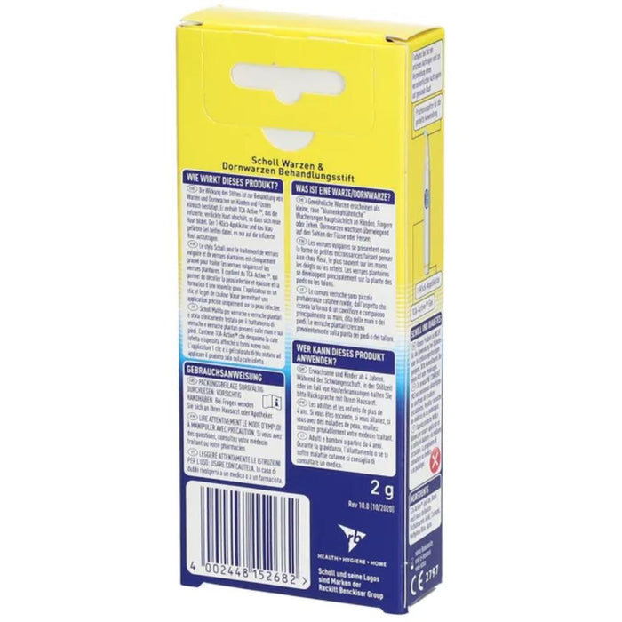 Scholl Warzen & Dornwarzen Behandlungsstift, 2 g Pen