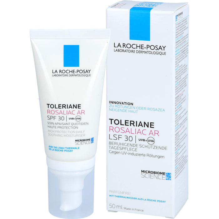 La Roche-Posay Toleriane Rosaliac AR LSF 30 feuchtigkeitsspendende Tagescreme für empfindliche und reaktive Haut, 50 ml Creme