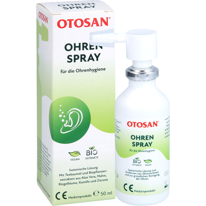 Otosan Ohrenspray für die Ohrenhygiene, 50 ml Solution
