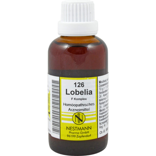 Lobelia F Komplex Nr. 126 Dil., 50 ml DIL