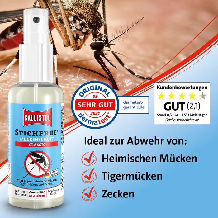 Stichfrei Pumpspray Mückenschutz, 20 ml Spray