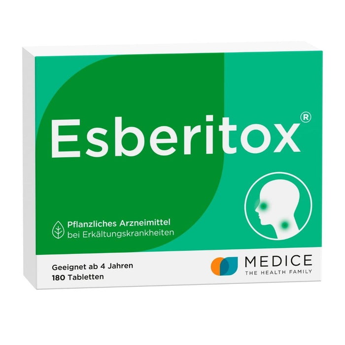 Esberitox Tabletten bei Erkältungskrankheiten, 180 pc Tablettes