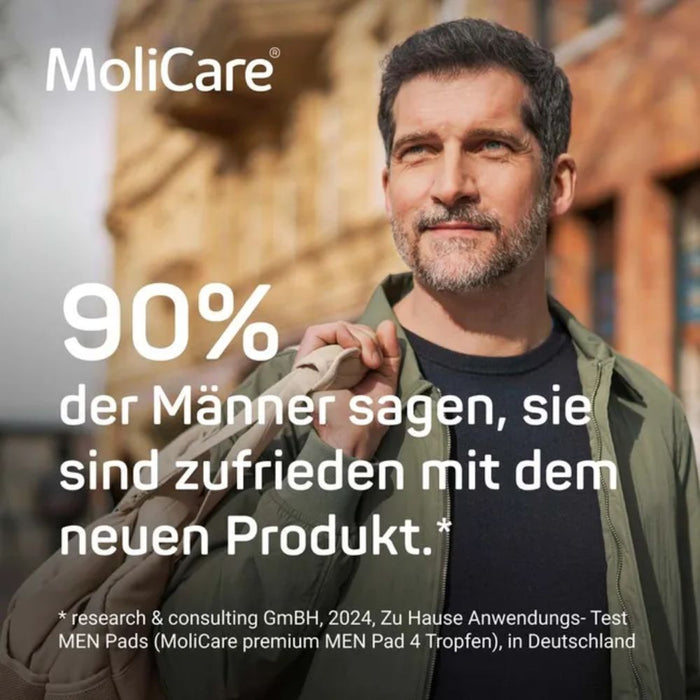 MoliCare Premium Men Pad 5 Tropfen bei mittlerer Blasenschwäche, 14 pcs. Insoles