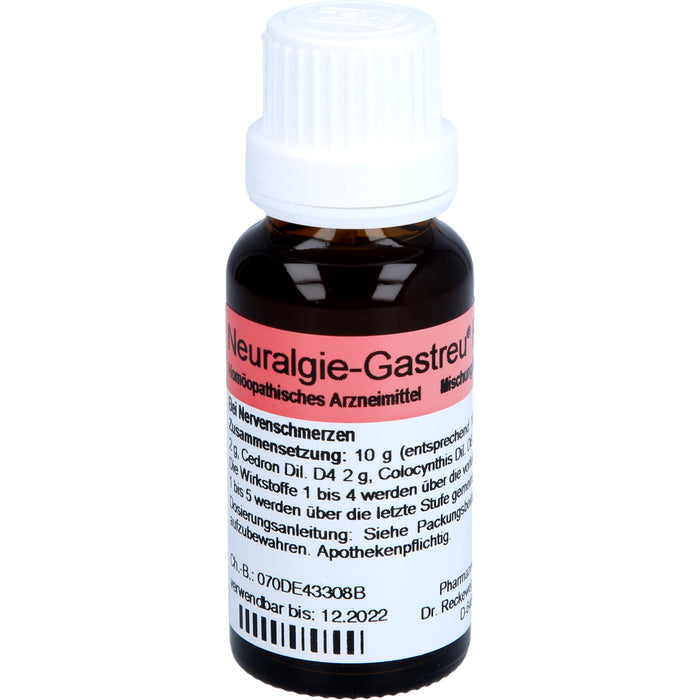 Neuralgie-Gastreu R70 Tropfen bei Nervenschmerzen, 22 ml Solution