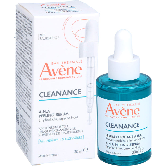 Avène Cleanance A.H.A Peeling-Serum für empfindliche, unreine Haut, 30 ml Solution