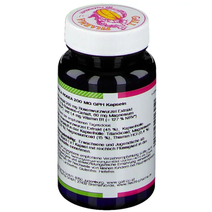 GALL PHARMA Rhodiola Rosea 200 mg GPH Kapseln, 30 pc Capsules