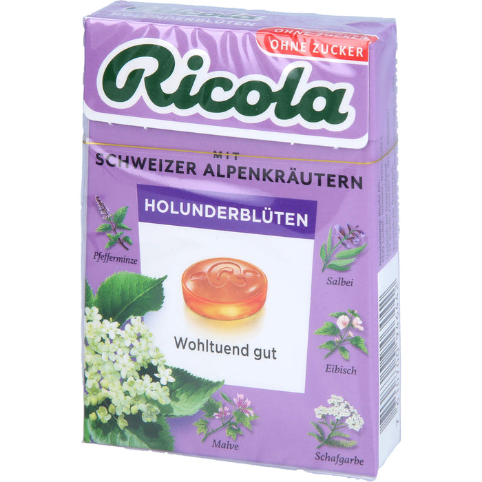 Ricola oZ Box Holunderblüten, 50 g Candies