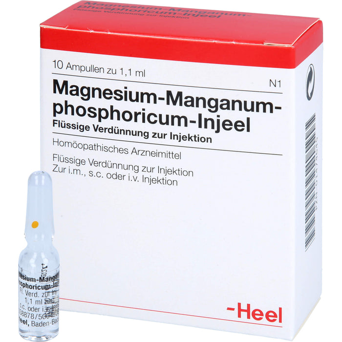 Magnesium Manganum phosphoricum Injeel Amp., 10 St. Ampullen